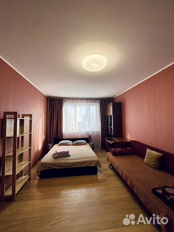 

1-к. квартира, 40 м², 2 кровати