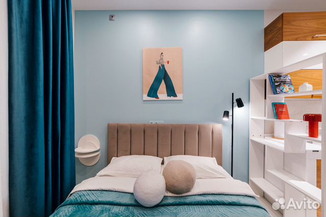 

Квартира-студия, 24 м², 2 кровати