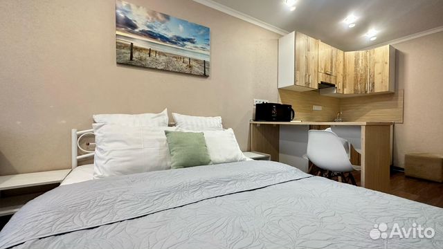 

Квартира-студия, 25 м², 2 кровати
