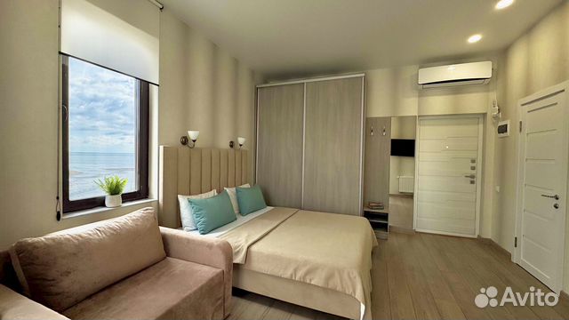 

Квартира-студия, 33 м², 2 кровати