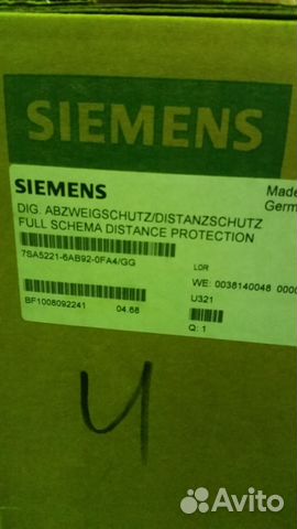 Рза Siemens Siprotec с хранения Рза Siemens Siprotec с хранения