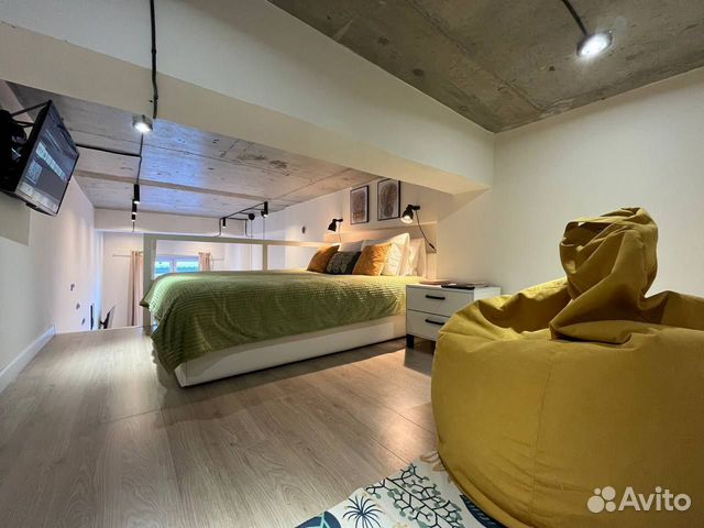 

Квартира-студия, 30 м², 2 кровати