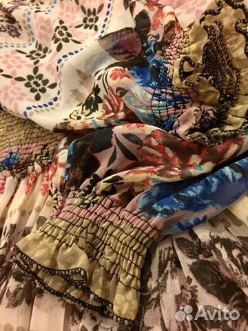 Летнее шифоновое платье