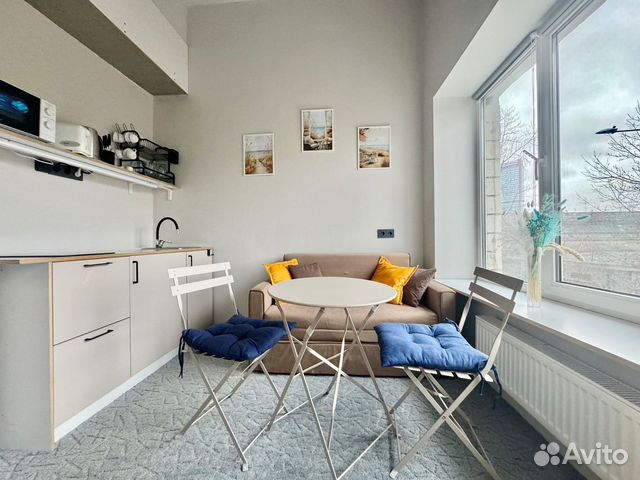 

Квартира-студия, 22 м², 2 кровати