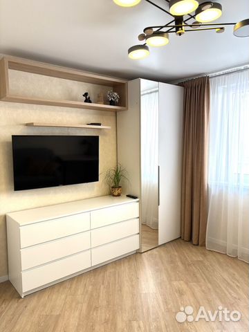 

1-к. квартира, 40 м², 2 кровати