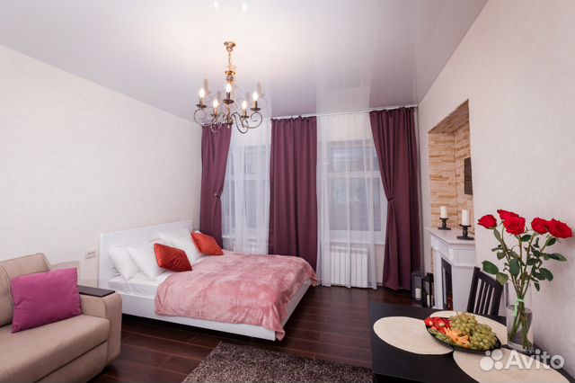 

Квартира-студия, 30 м², 2 кровати