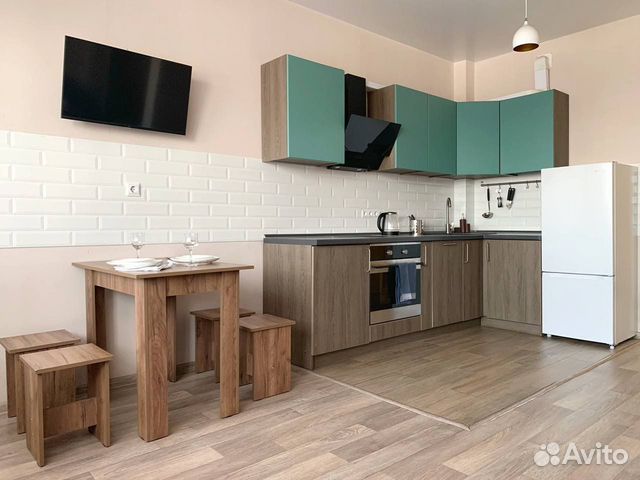 

Квартира-студия, 32 м², 2 кровати