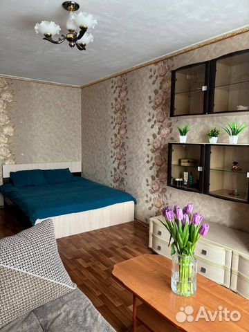 

1-к. квартира, 41 м², 2 кровати