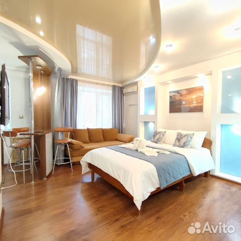 

Квартира-студия, 29 м², 2 кровати