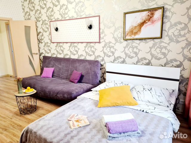 

1-к. квартира, 37 м², 2 кровати