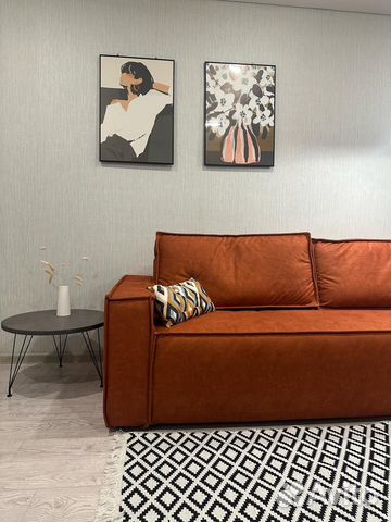 

2-к. квартира, 46 м², 2 кровати