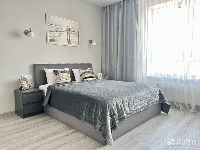 

1-к. квартира, 45 м², 2 кровати
