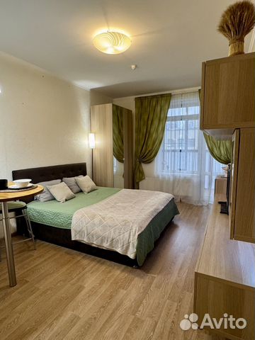 

Квартира-студия, 27 м², 1 кровать
