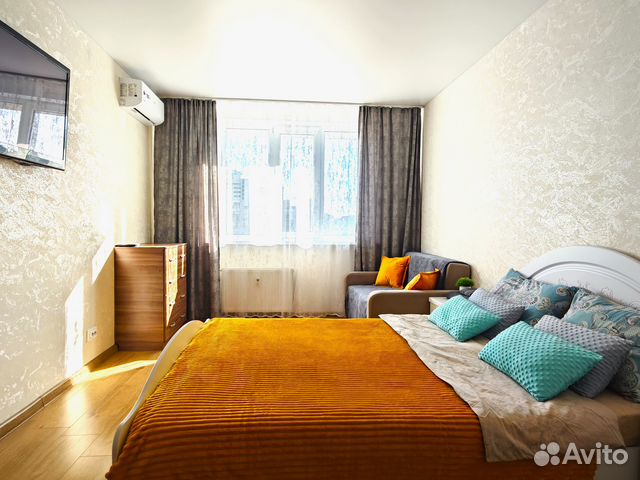 

1-к. квартира, 36 м², 2 кровати