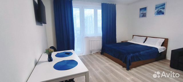 

Квартира-студия, 36 м², 2 кровати