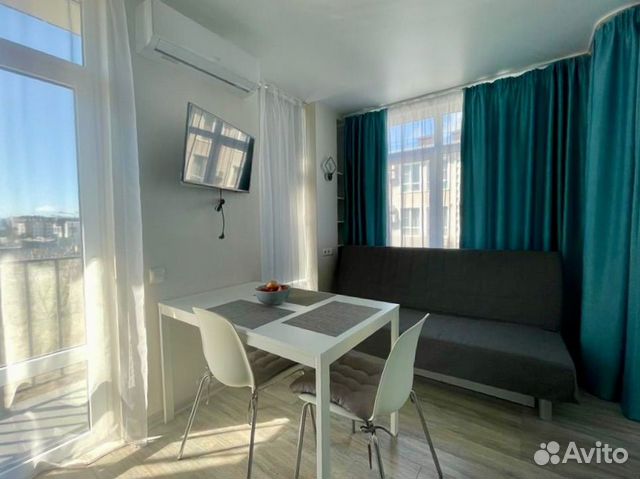 

Квартира-студия, 32 м², 2 кровати