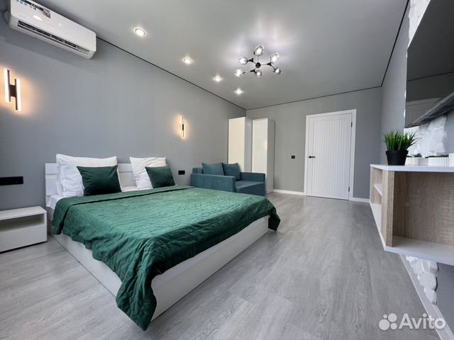 

1-к. квартира, 44 м², 2 кровати