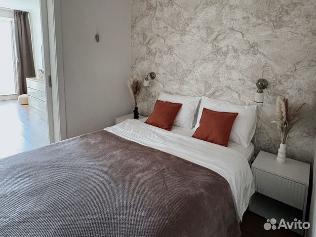

1-к. квартира, 50 м², 2 кровати