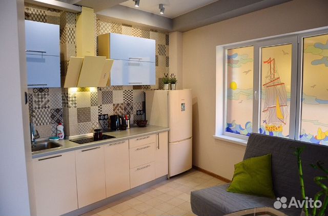 

Квартира-студия, 35 м², 2 кровати