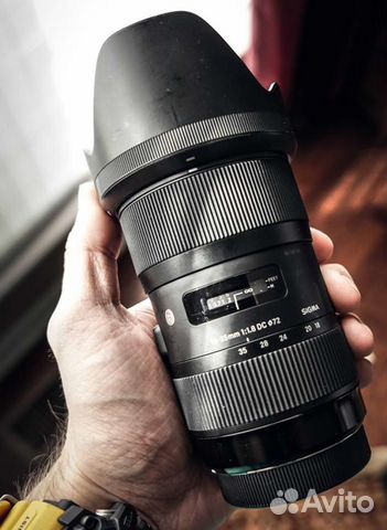 Sigma 18-35mm f1.8 canon (новые)