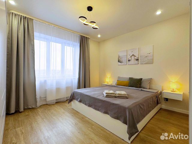 

1-к. квартира, 50 м², 2 кровати