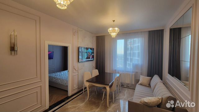

1-к. квартира, 40 м², 2 кровати