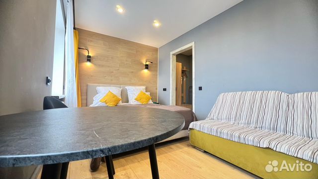 

Квартира-студия, 28 м², 2 кровати
