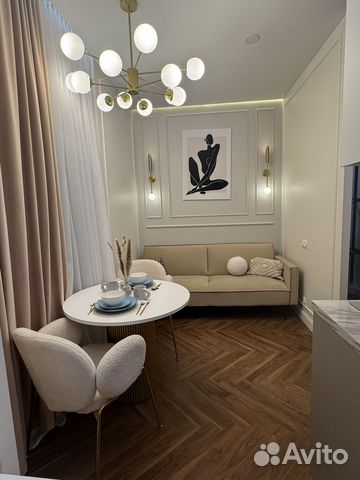 

Квартира-студия, 23 м², 2 кровати