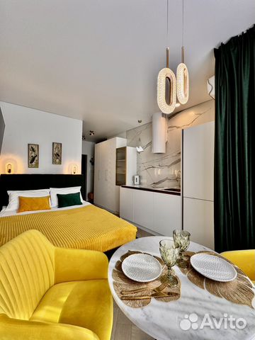 

Квартира-студия, 18 м², 1 кровать