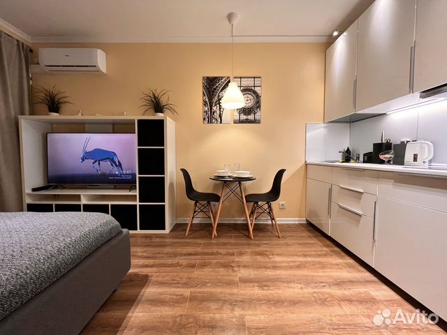 

Квартира-студия, 25 м², 1 кровать