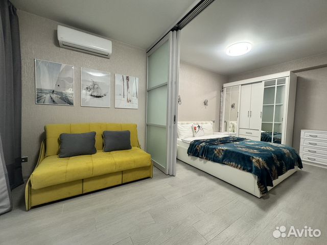 

Квартира-студия, 39 м², 3 кровати