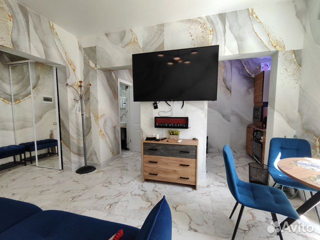 

Квартира-студия, 30 м², 2 кровати