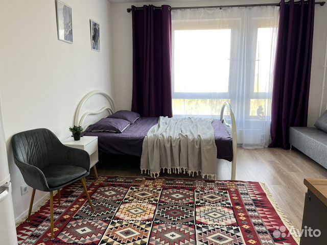 

Квартира-студия, 25 м², 2 кровати