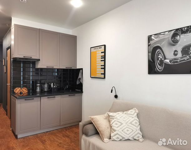 

Квартира-студия, 25,2 м², 2 кровати