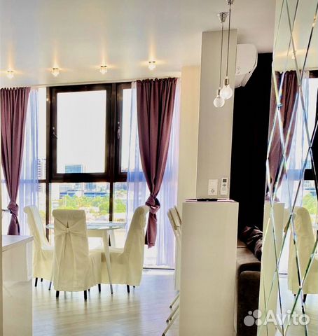 

1-к. квартира, 46 м², 3 кровати