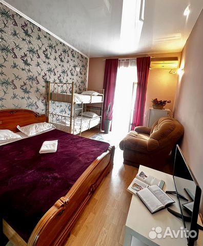 

Квартира-студия, 18 м², 3 кровати