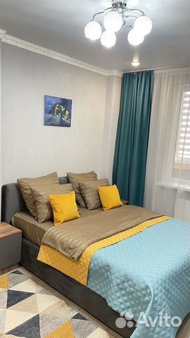 

1-к. квартира, 40 м², 2 кровати