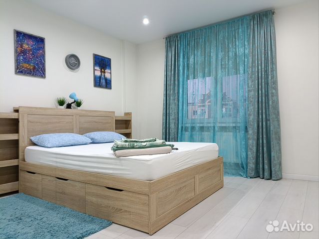 

1-к. квартира, 37 м², 2 кровати