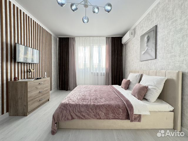 

1-к. квартира, 44 м², 2 кровати