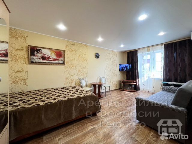 

1-к. квартира, 32 м², 2 кровати