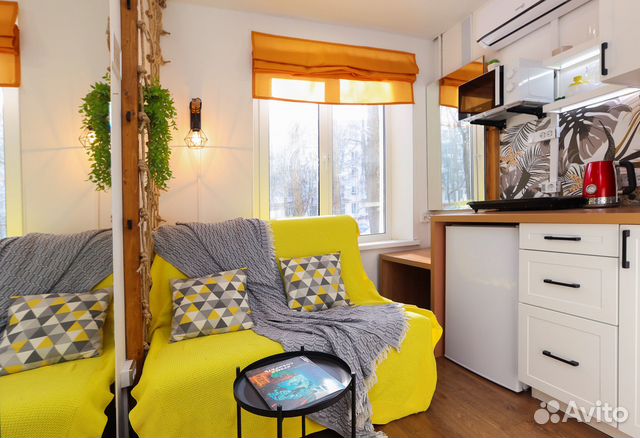 

Квартира-студия, 13 м², 1 кровать