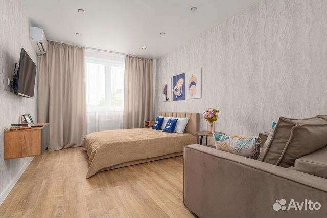 

1-к. квартира, 40 м², 2 кровати