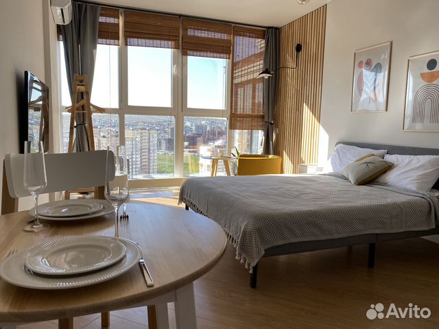 

Квартира-студия, 25 м², 1 кровать