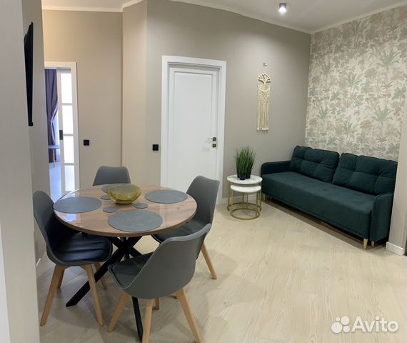 

1-к. квартира, 53 м², 3 кровати