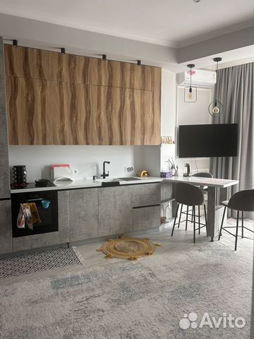 

Квартира-студия, 36 м², 2 кровати