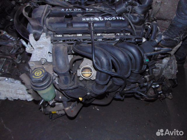 Двигатель Форд Фокус 2 1.6 бензин пробег 79 тыс км