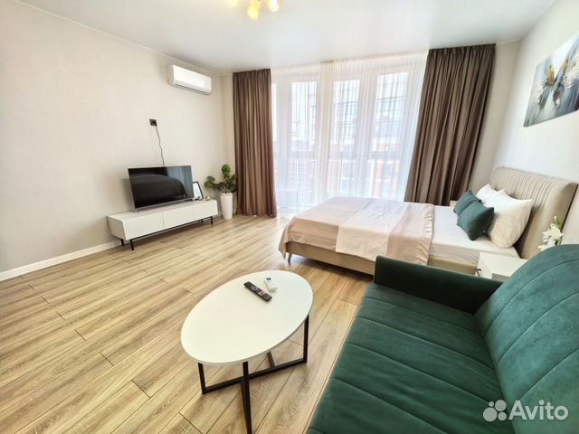 

Квартира-студия, 30 м², 2 кровати