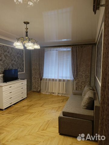 

1-к. квартира, 37 м², 2 кровати