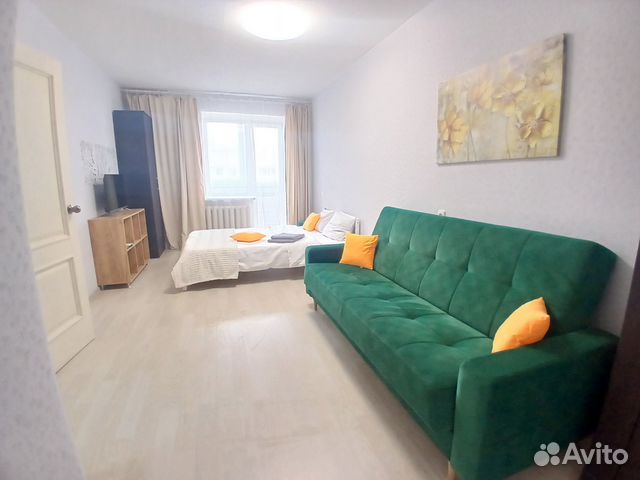 

1-к. квартира, 42 м², 2 кровати