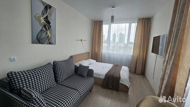 

Квартира-студия, 32,9 м², 2 кровати